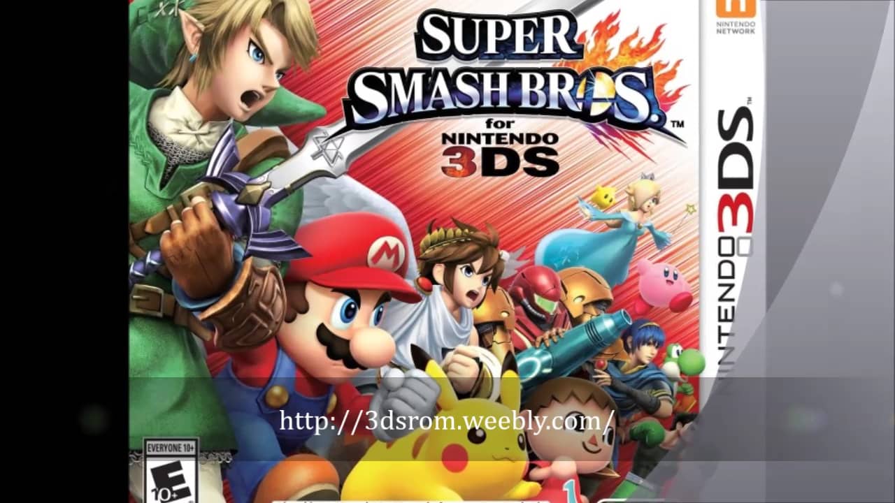 super smash bros 3ds rom for ds